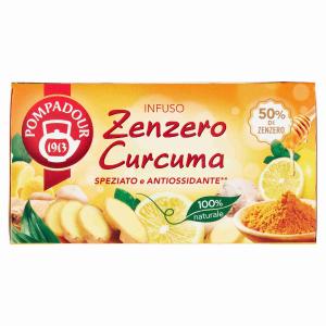 INFUSO 20 FLT ZENZERO E CURCUMA POMPADOUR 36 GR