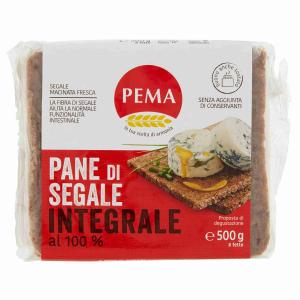 PANE INTEGRALE SEGALE PEMA 500 GR