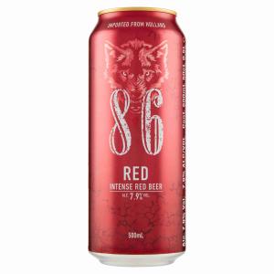 BEER CAN 8.6 RED 50 CL