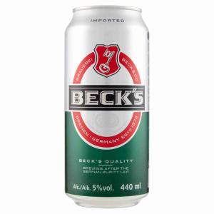 BECK'S BEER CAN 44 CL