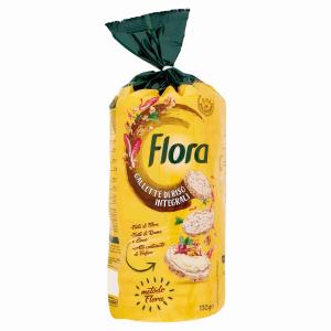 FLORA TUBE BROWN RICE CRACKERS 130 GR