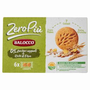 ZEROPIU'S/Z 7 CEREALS BALOCCO BISCUITS 230 GR