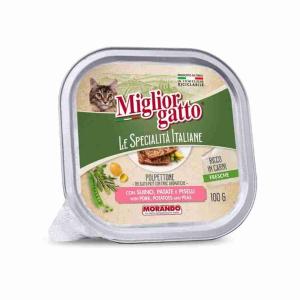 PATE'GATTO SPEC. SUI/PAT/PIS. BESTE KATZE 100 GR