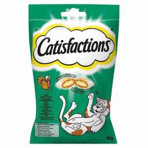 SNACK GATTO TACCHINO CATISFACCIONES 60 GR