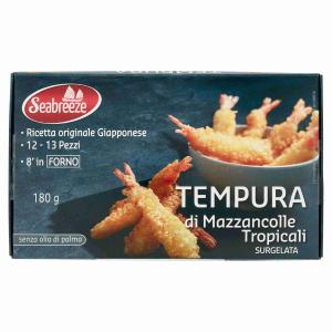 CREVETTES TEMPURA SEABREEZE 180 GR