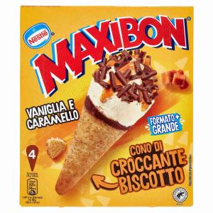 CÔNE MAXIBON CROUSTILLANT VANILLE CARAME 316 GR...