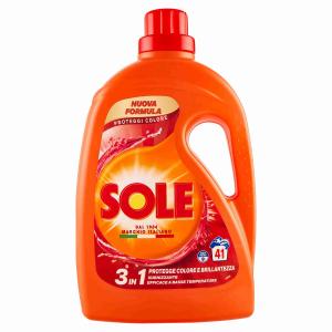 DÉTERGENT MACHINE À LAVER COULEUR 41 LAVES SOLEIL