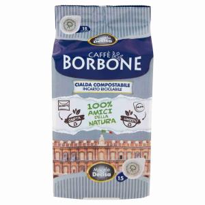 CAFFE'DECISA BLACK PODS X15 BORBONE 108 GR x 15