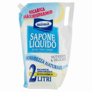 SAVON LIQUIDE. RECHARGE NAT.DOUCEUR MIL MIL 2LT