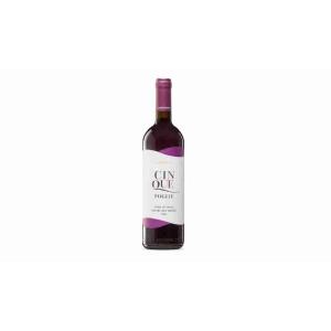 BLACK WINE OF TROIA CINQUEFOGLIE LAMONARCA 75 CL