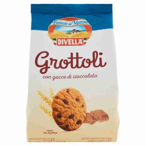 GROTTOLI CHOCOLATE DROPS BISCUITS DIVELLA 400 GR