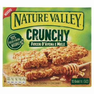 BARRETTE CRUNCHY AVENA/MIELE NATURE VALLEY 42 GR