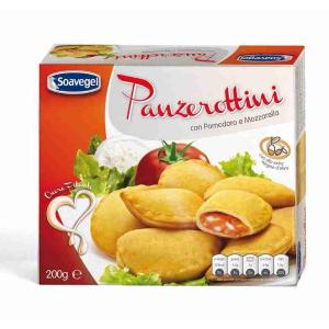 PANZEROTTINI TOMATO AND MOZZAR SOAVEGEL 250 GR