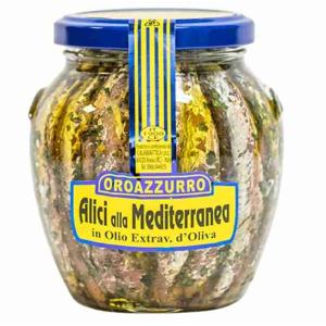 ANCHOAS DEL MEDITERRÁNEO OROAZZURRO 170 GR