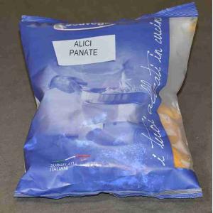 PANIERTE SARDELLENFILETS SOAVEGEL BEUTEL 500 GR