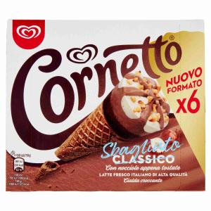 ALGIDA HELADO DE CORNETA MAL 450 GR x 6