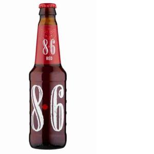 BIERFLASCHE 8,6 ROT 33 CL