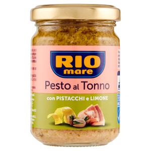 PESTO AU THON, PISTACHE ET CITRON RIO MARE 130 GR