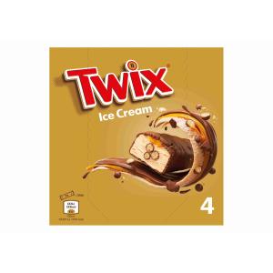 TWIX ICE CREAM MARS BAR 136.8 GR x 4