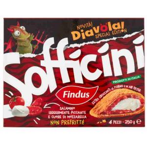 SOFFICINI DIAVOLA ET MOZZARE FINDUS 250 GR