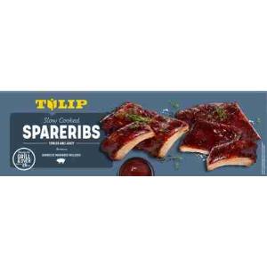 SPARERIBS BBQ (SCHWEINERIPPEN) TULPE 550 GR