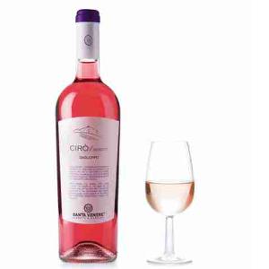 ROSE WINE CIRO' SANTA VENERE 75 CL