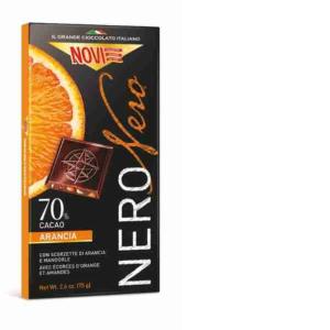 BLACK BLACK ORANGE AND ALMOND BAR NOVI 75 GR