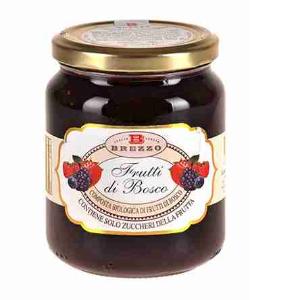 ORGANIC WILD BERRY JAM BREZZO 210 GR