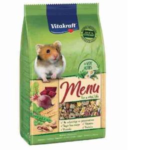 RODENTS FOOD MENU HAMSTERS VITAKRAFT 1 KG