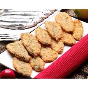 PRE-FRIED BREADED ANCHOVIES CGM 2.5 KG