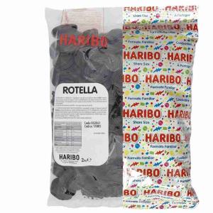 BONBONS EN ROUE DE RÉGLISSE HARIBO 2 KG