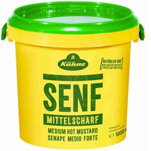 KUHNE MEDIUM-STRONG SENAPE 1 KG