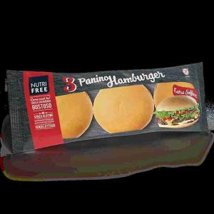 PANINO HAMBURGHER XS NUTRI FREE 36,7 GR x 3