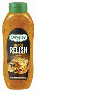 SALSA RELISH MANGUE SQUEEZE DEVELEY 875 ML