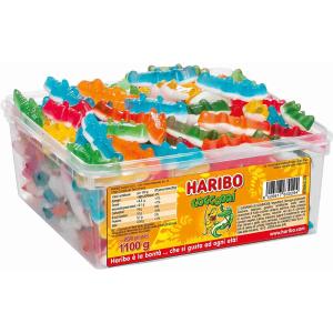 HARIBO CROCODILE SWEETS 1.1 KG JAR