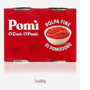 FINE TOMATO PULP CAN POMI' 400 GR x 2