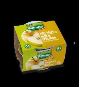 100% PULPE DE POMME VALFRUTTA 100 GR x 2