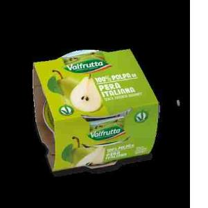 100% PULPE DE POIRE VALFRUTTA 100 GR x 2