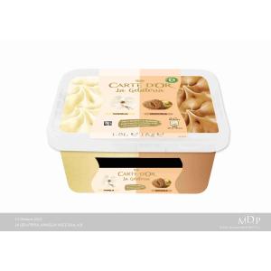 GLACE VANILLE-NOISETTE GLACE CARTE D'OR 1 KG