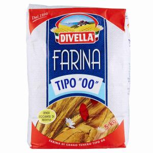 DIVELLA 00 SOFT WHEAT FLOUR 5 KG