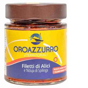 ANCHOVY FILLETS NDUJA FROM SPILINGA OROAZZURRO 140