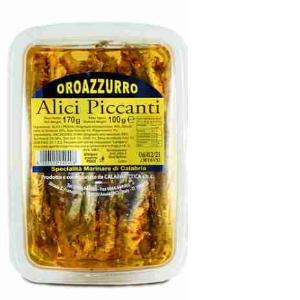 ANCHOAS PICANTES ORO Y AZUL 170 GR