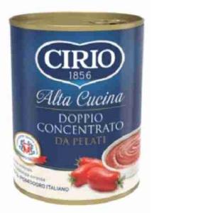 DOUBLE CONCENTRATE FROM PEELED TOMATOES CIRIO...