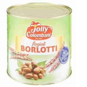 JOLLY COLOMBANI BORLOTTI BEANS 2.6 KG