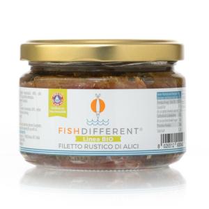 RUSTIC ANCHOVY FILLETS FISHDIFFERENT 250 GR