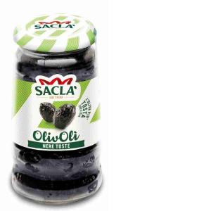 OLIVES NOIRES RÔTIÉES SACLA 1,062 KG