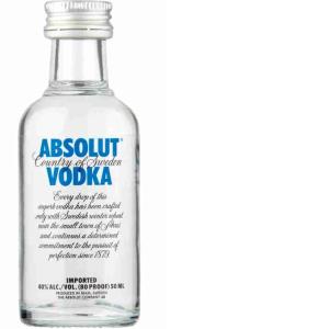 VODKA ABSOLUT MIGNON 5 CL