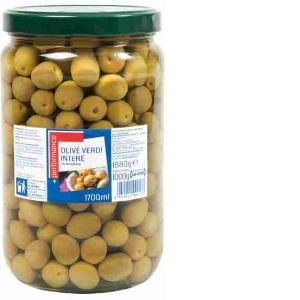 ACEITUNAS ENTERAS EN SALMUERA +RENDIMIENTO 4,25 KG