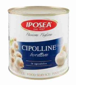 CIPOLLINE BORETTANE AGRODOLCE IPOSEA 2,65 KG