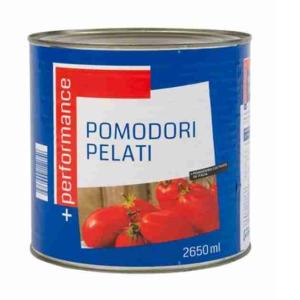 TOMATES PELÉES +PERFORMANCE 2,5 KG